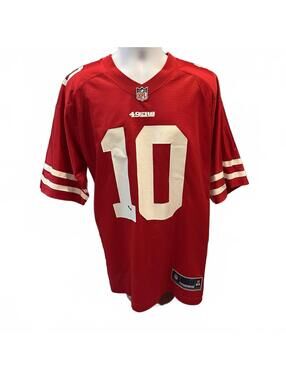NFL Pro Line San Francisco 49ers Jimmy Garoppolo 10 Jersey Red L Football
